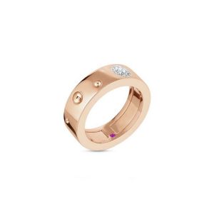 Pois Moi Luna Ring with Diamonds