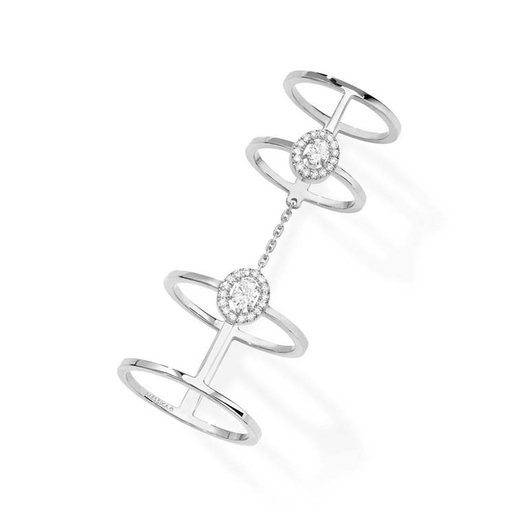 Messika Glam'Azone Double Ring with Diamond