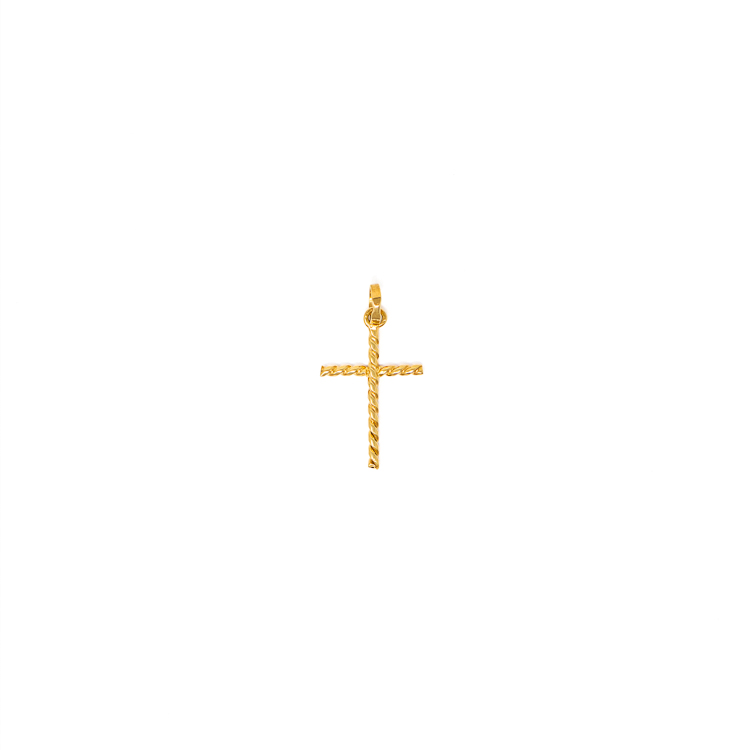 Yellow Gold 9kt Cross