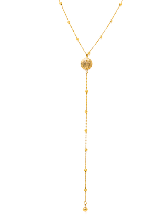 Yellow Gold 9kr Necklace Rosario