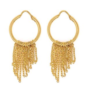 Handmade Yellow Gold 9kt Earrings