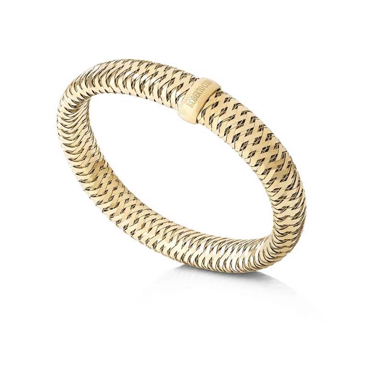 Roberto Coin Primavera Yellow Gold Bracelet - Michalis Diamond Gallery