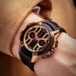 Jacob & Co Epic X Chrono Rose Gold and Black Ceramic 44mm