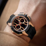 Jacob & Co Epic X Chrono Rose Gold and Black Ceramic 44mm