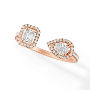 Messika White Gold Diamond Ring My Twin Toi And Moi