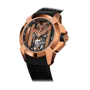 Jacob & Co Epic X Bridges Rose Gold Black 44mm